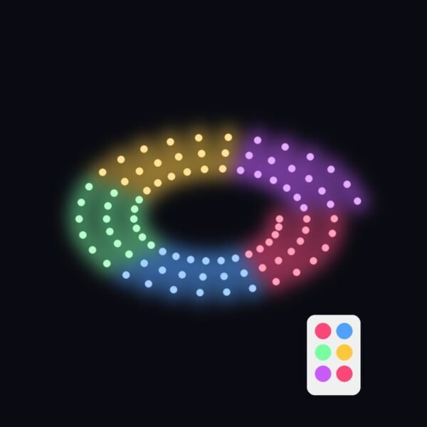 LED Strip Lights 5m with Remote